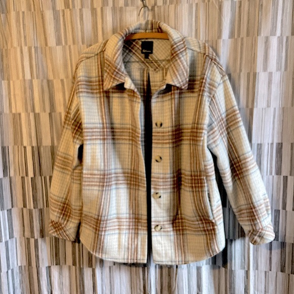 Reitmans plaid coat - Picture 1 of 3